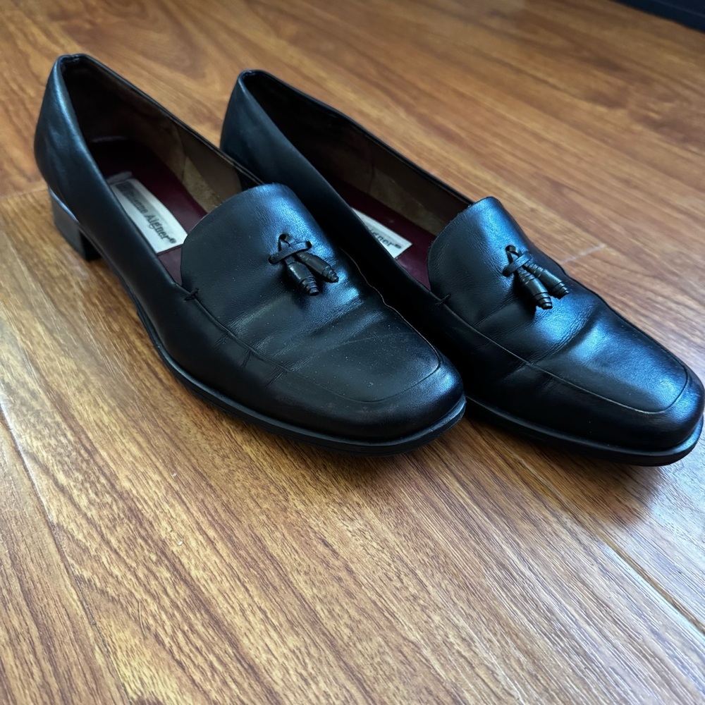 Etienne Aigner Women's Black Loafers